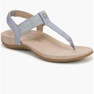 Vionic Brea ankle T strap sandal Blue womens sz 7.5 Shoes